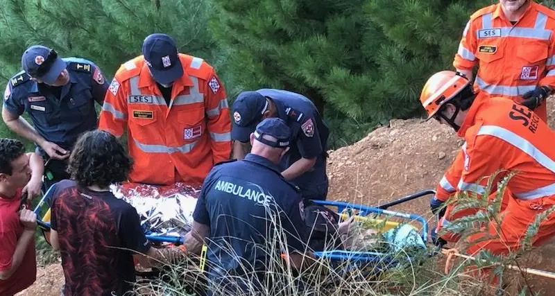 Mountain biker, paraglider rescued at Mystic Park