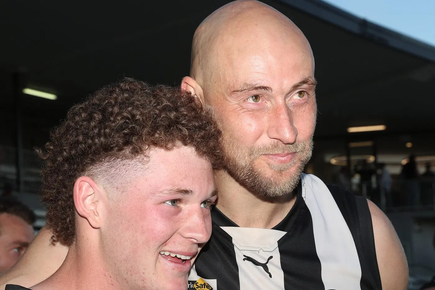 DONE AND DUSTED: Ben Reid (right) has finished up as Wangaratta coach.