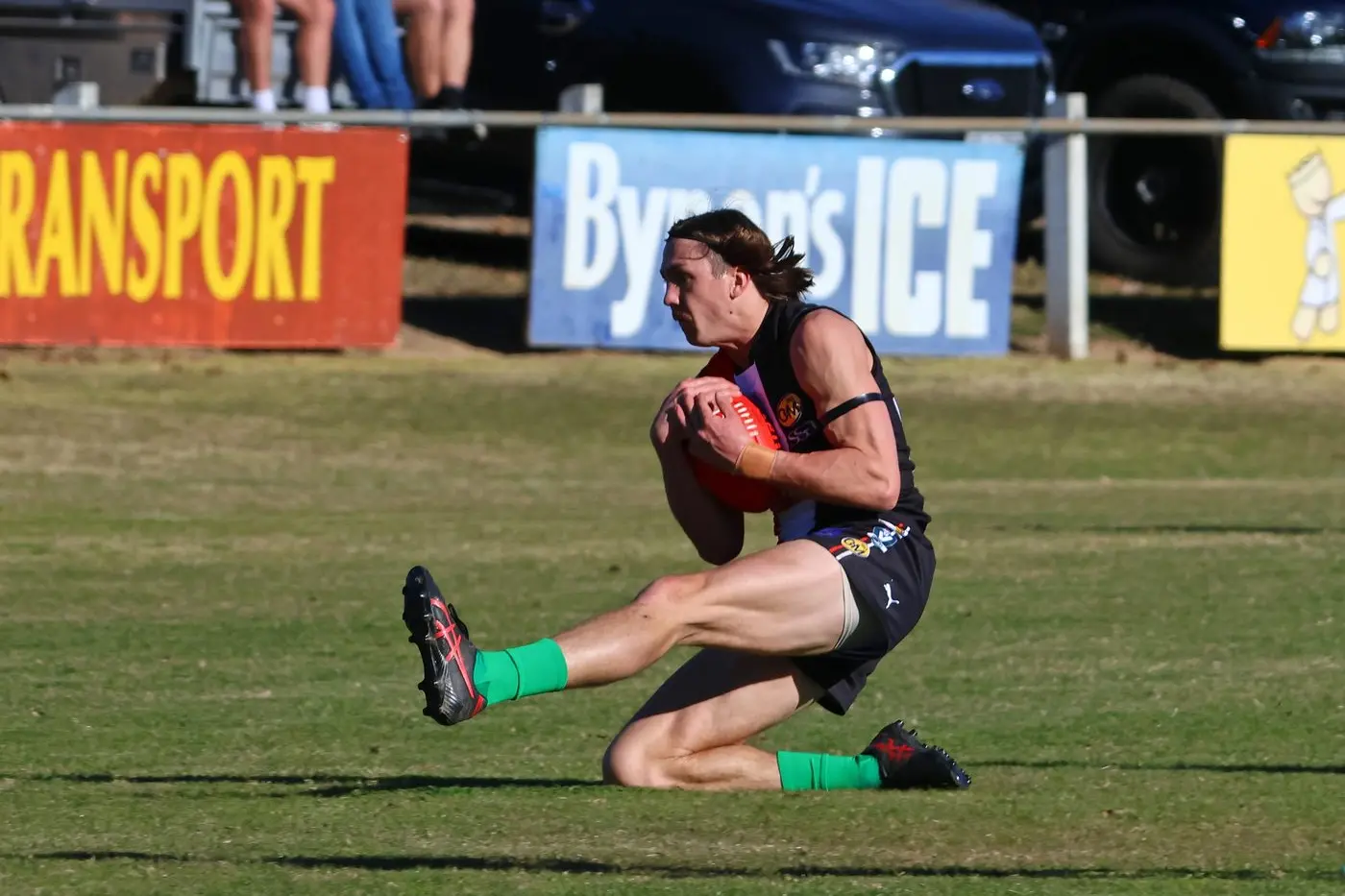 CALLED UP: Zac Pethybridge is one of five Myrtleford Saints named in the Ovens and Murray\\'s senior squad for the interleague clash with GVL. PHOTO: Janet Watt