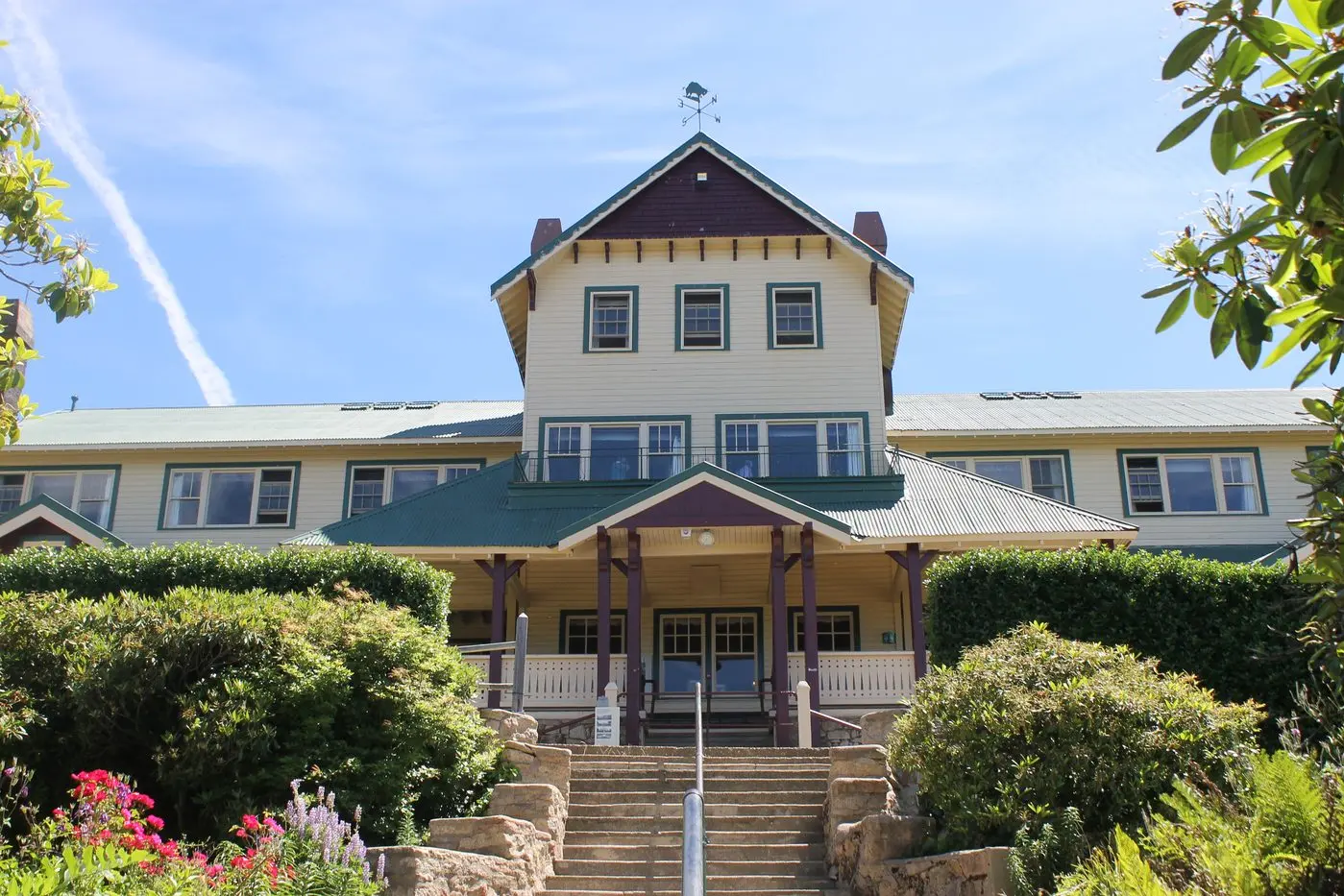 CHALET PLANS: Part of the  Mount Buffalo Chalet will be converted into regional worker accommodation. PHOTO: Phoebe Morgan