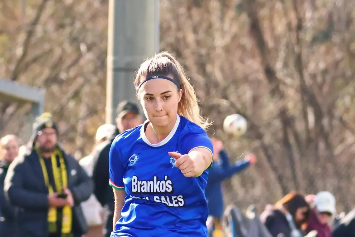 WE GO AGAIN: Alessia Colanzi and the senior Savoy women will look to respond to their 0-1 loss, with a pair of matches this week. PHOTO: Janet Watt
