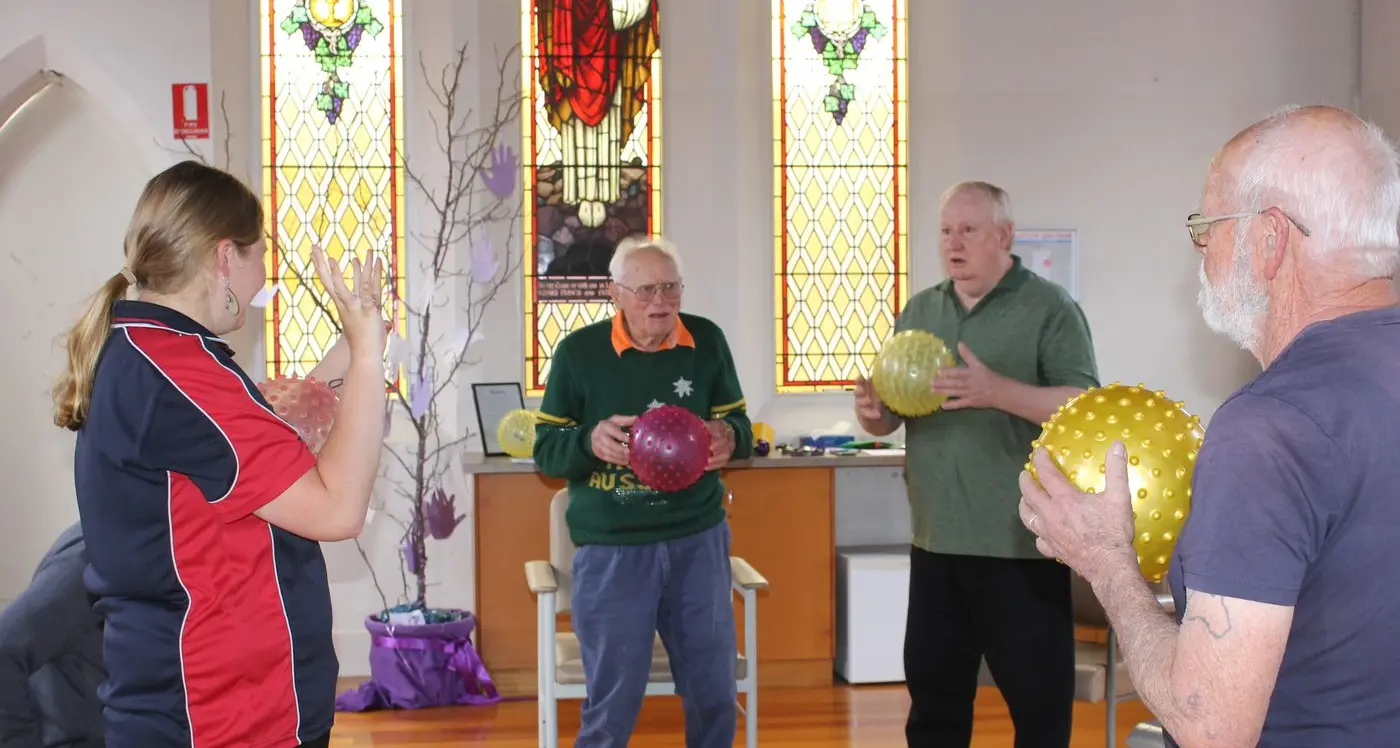 WASP workout for Myrtleford men