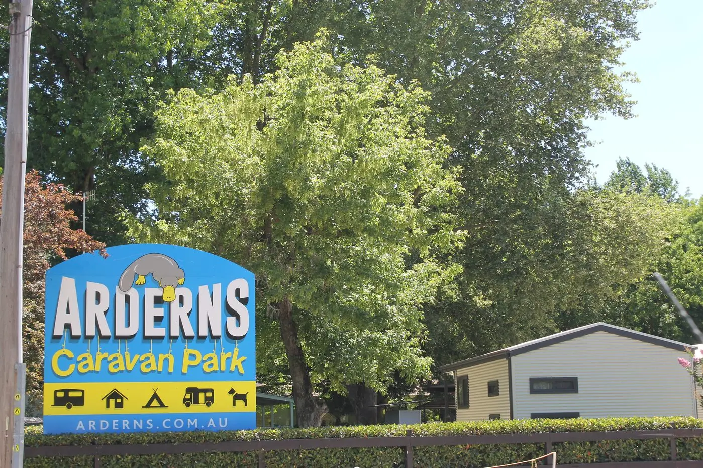 JUST VISITING: Myrtleford\\'s Ardern\\'s Caravan Park remains a popular holiday destination, but visitors seemingly aren\\'t staying as long as in previous years.