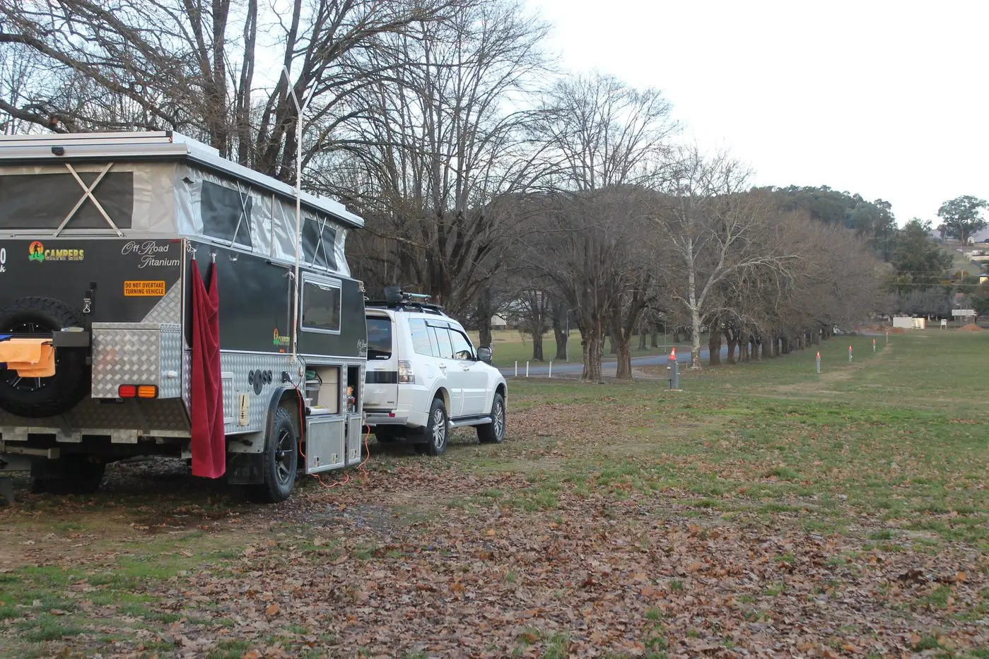 REC RESERVE CONCERNS: Council received a petition from residents over concerns about caravan park operations at the Myrtleford Recreation Reserve. PHOTO: Phoebe Morgan