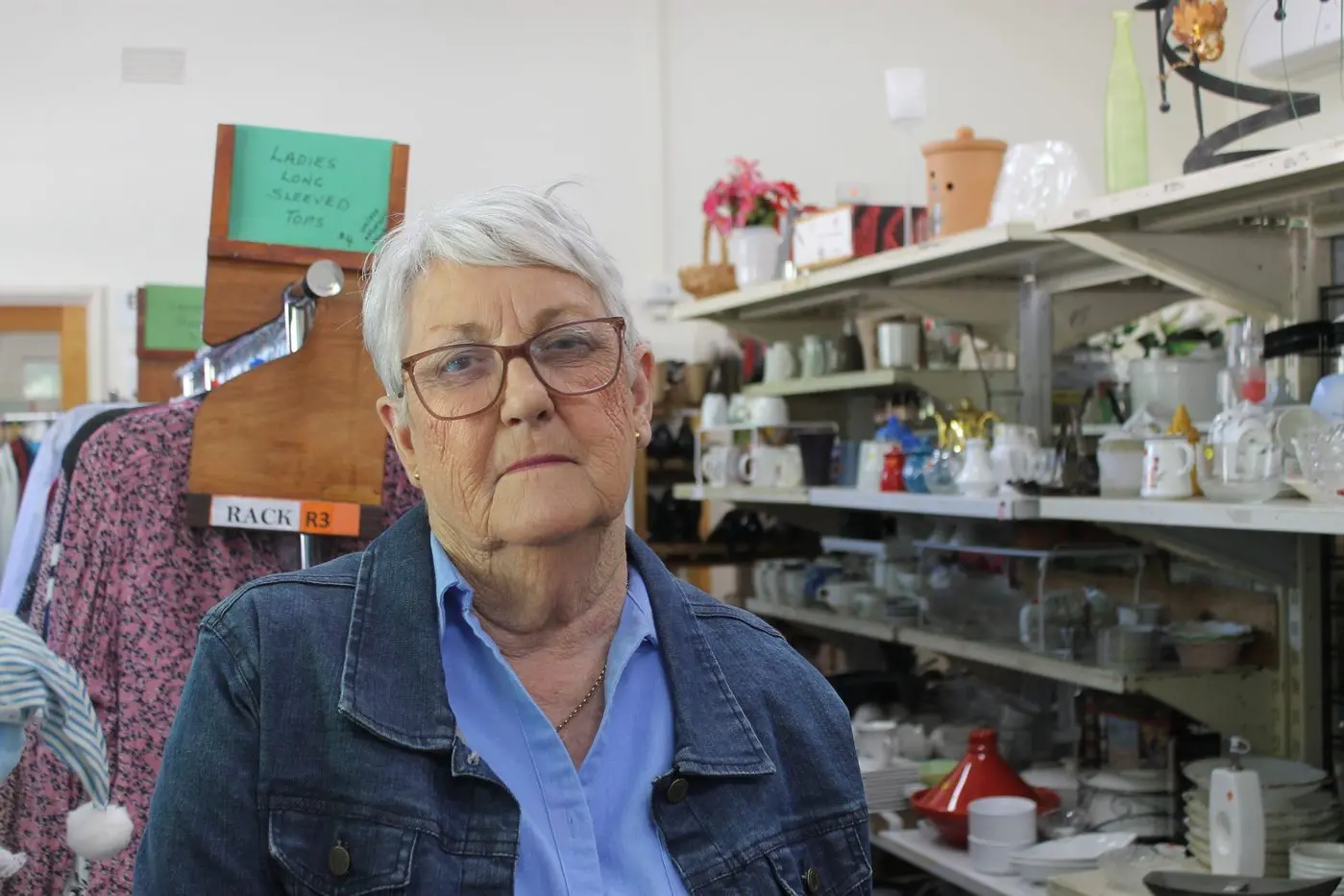 VOLUNTEERING IN VAIN: MHOS president, Lorraine Piazza, and her fellow volunteers are hoping secruity cameras will help stop rubbish dumping incidents on site. PHOTO: Phoebe Morgan