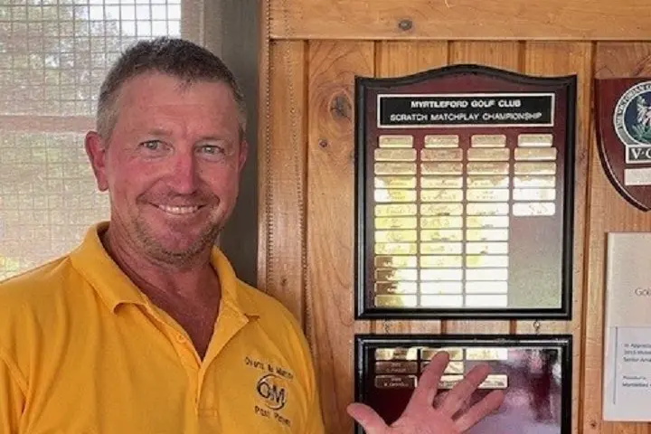 ON TOP: Craig Piazza finished off 2024 in style, winning the A Grade Matchplay Champion for the fifth time.