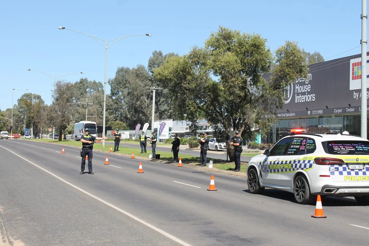 Regional road blitz.