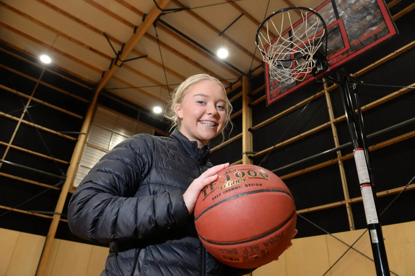 NOTHING BUT NET: Gen Cusack is coaching the next generation of basketballers through her newly\\u2013launched business, Three Point Coaching. PHOTO: Brodie Everist Id:41778