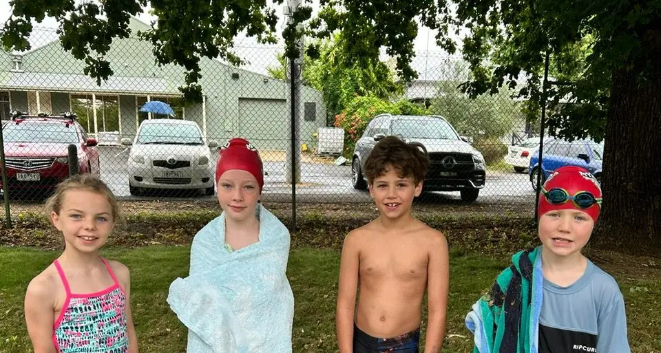 Myrtleford swimmers dive back into competition