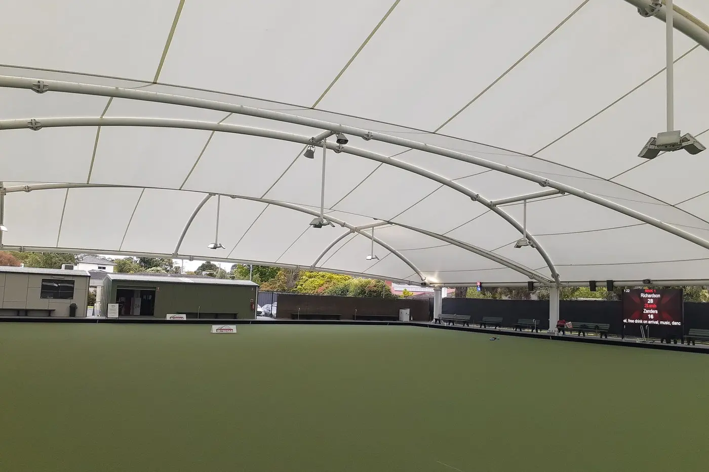 DREAM PROJECT: The Myrtleford Bowls Club is seeking funding to cover one of their greens, similar to this one at Karingal Bowls Club, so they won\\'t be as affected by wet weather in the future.