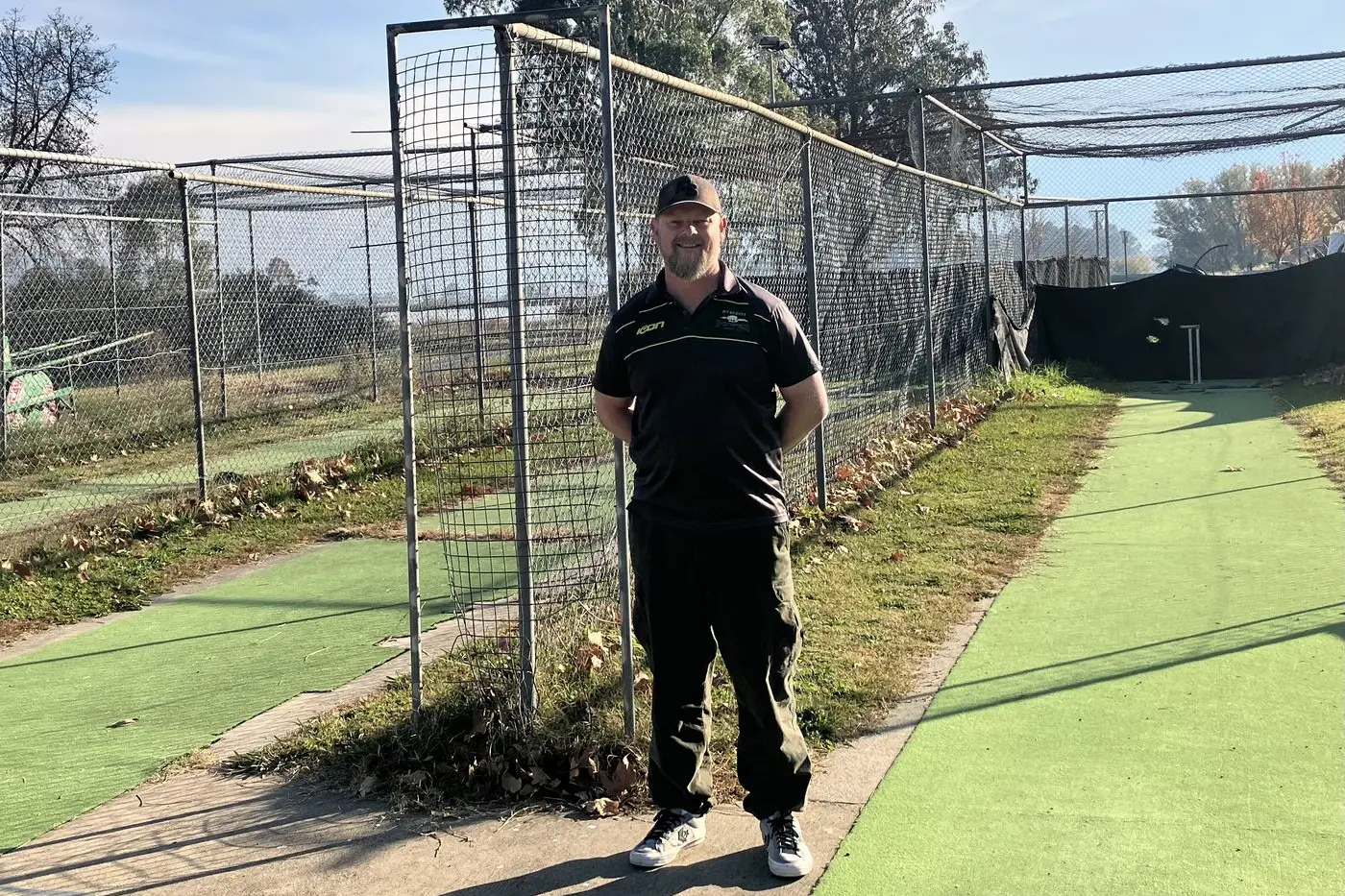GOOD NEWS: Outgoing Mt Beauty United Cricket Club president Ross Wilson is delighted the Victorian government will help fund new practice net facilities.