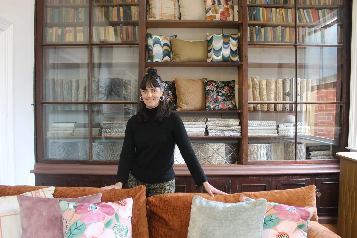 FASHION FUSION: Kerryn Paolone\\'s move in to the old library in Wandiligong was perfect to introduce residents and visitors to retro, new and old styles married together in harmony. PHOTO: Phoebe Morgan