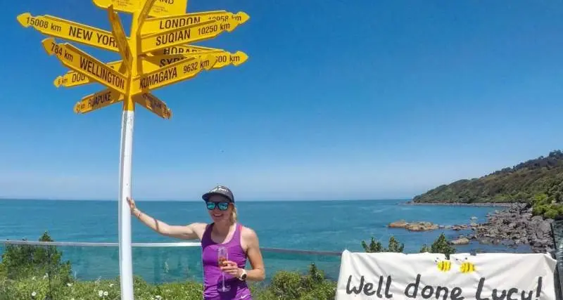 Lucy blitzes Ta Araroa trail
