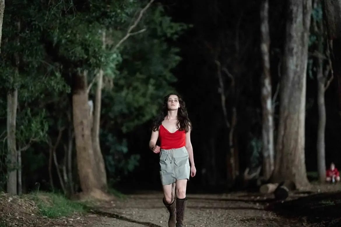 DARK MYSTER: Katherine Langford as Miki Anderson in \\'Savage River\\'. Id:31301