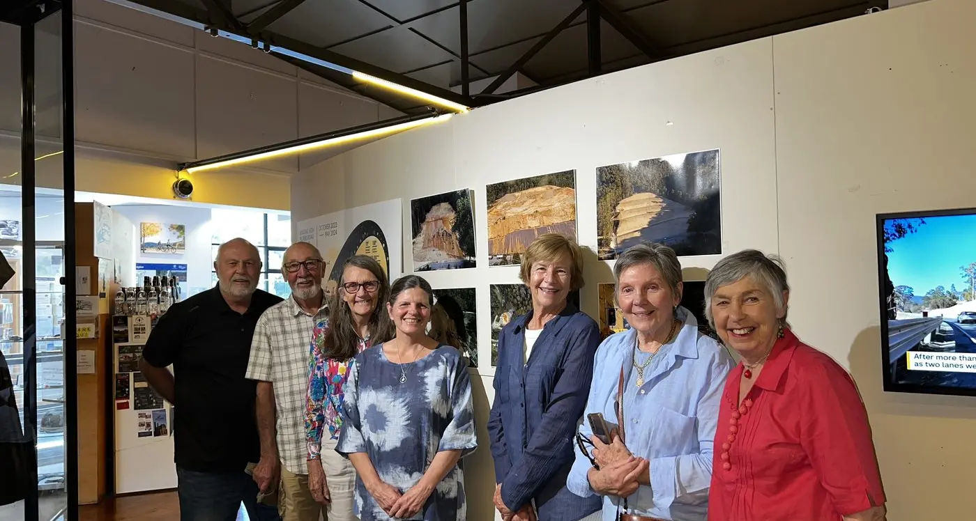 Memories of the Bogong High Plains Road landslip