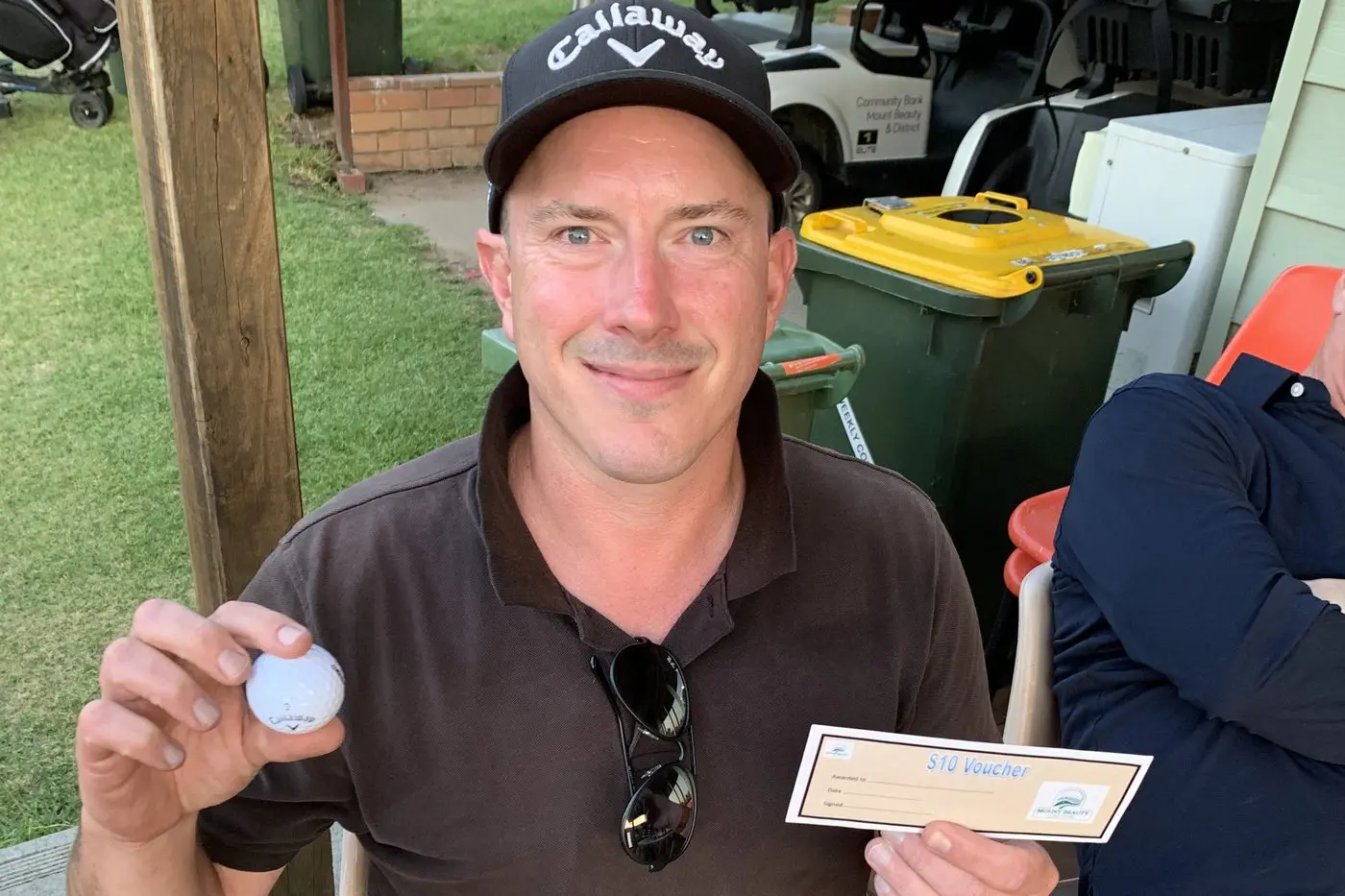 ON TARGET: Sam Perry recorded a net 68 in Saturday\\'s third round of the Mount Beauty Golf Club\\'s Men\\'s Club Championships.