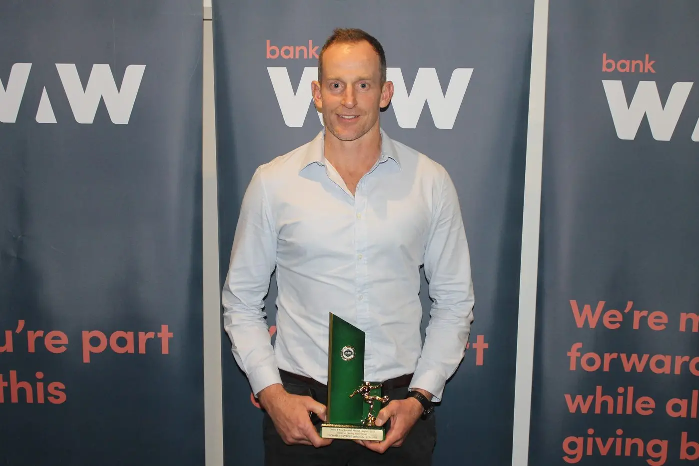 Senior leading goal kicker Michael Newton (Whorouly).