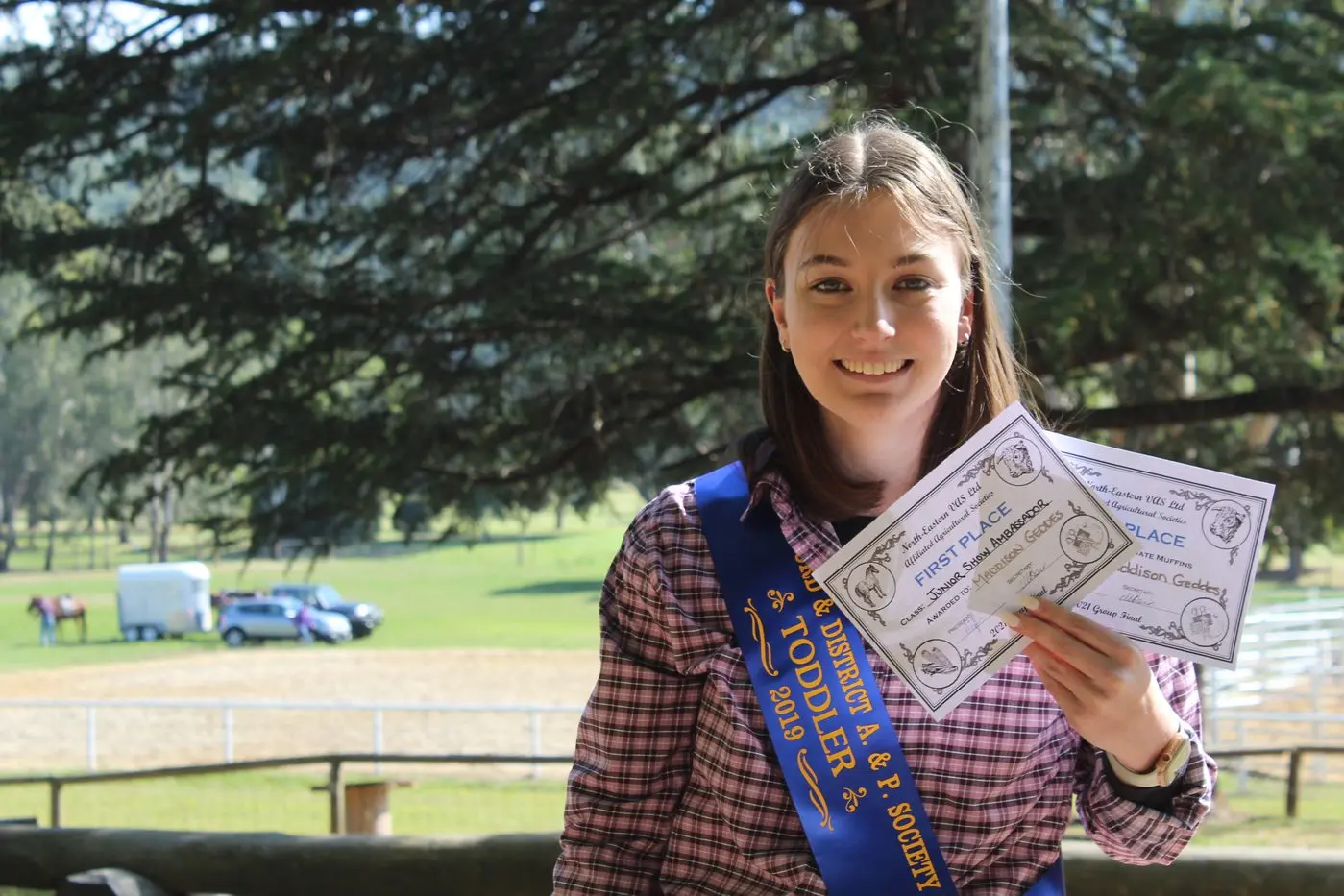 SHOW TIME: Maddy Geddes will take her knowledge and expertise to Bendigo, representing Myrtleford in her bid to be crowned North East Rural Show Young Ambassador. PHOTO: Leah Anderson-Byrne