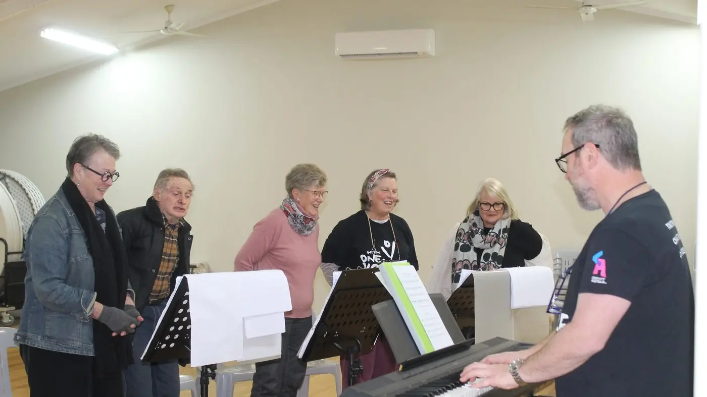 ‘Try a Choir Week’ brings singers together in Myrtleford