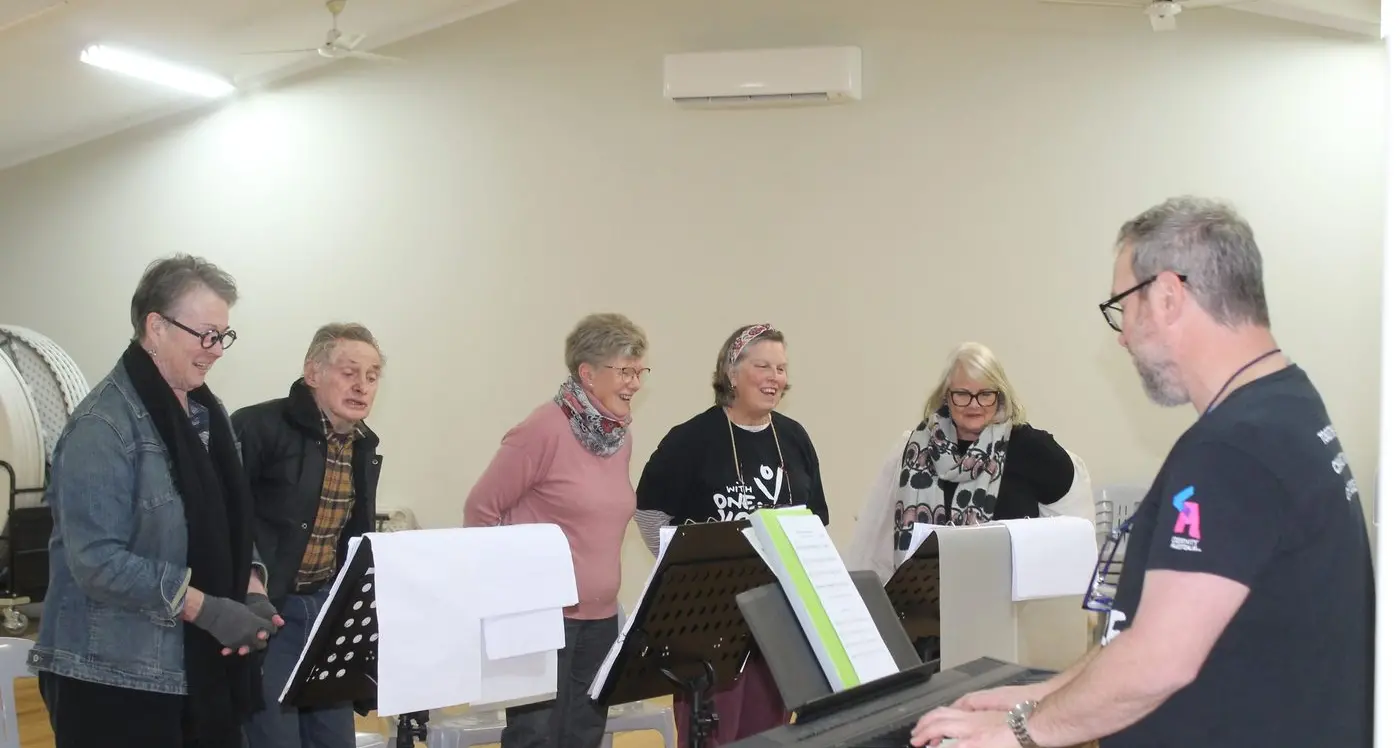 ‘Try a Choir Week’ brings singers together in Myrtleford