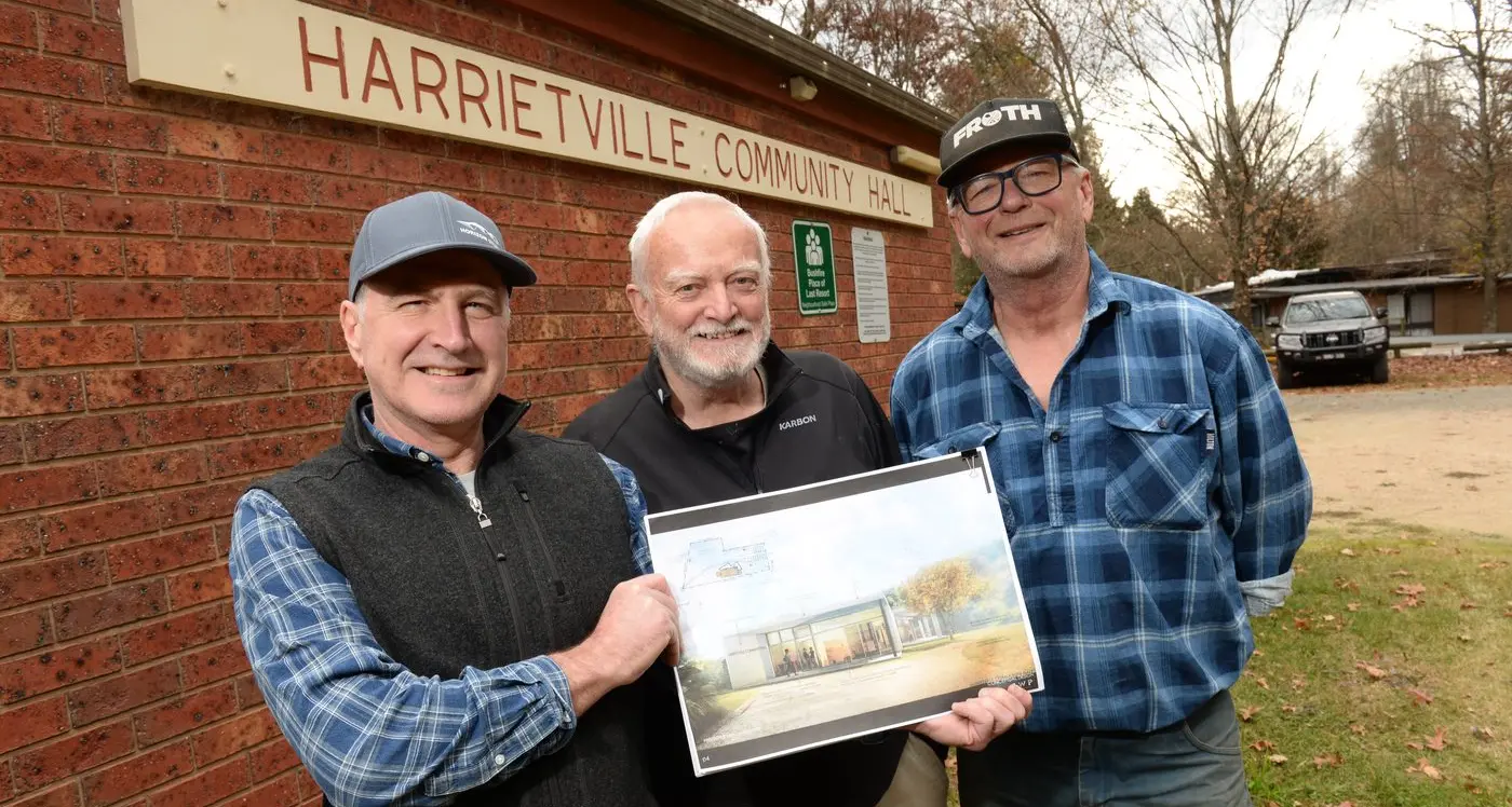 Full upgrade for Harrietville Hall underway