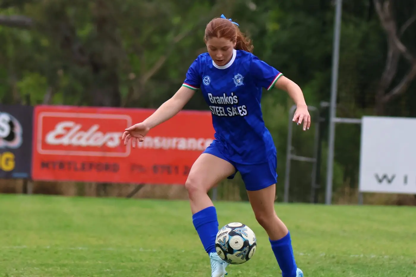 ONWARDS AND UPWARDS: Lily Notarianni and Savoy take on Wodonga Heart this weekend. PHOTO: Janet Watt