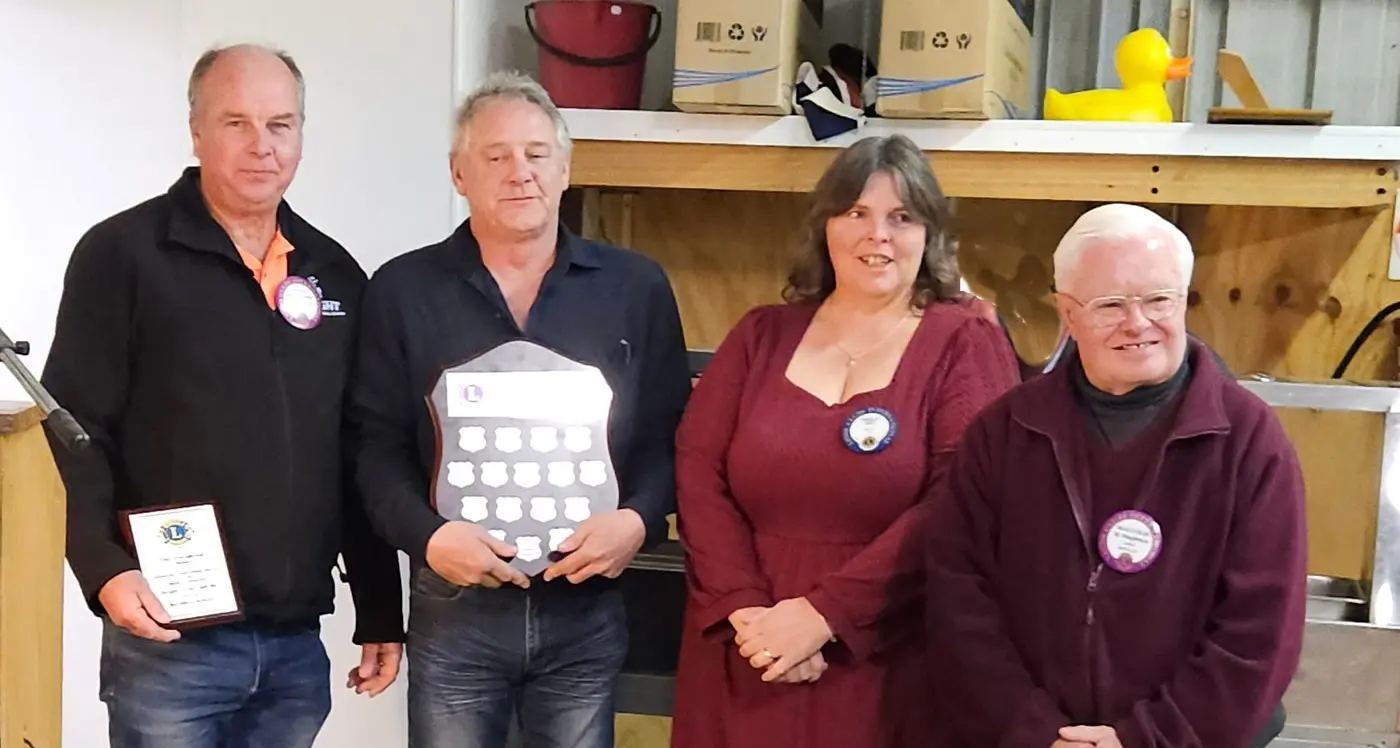 Lions laud Stephen Jenvey with Max McGillivray Award