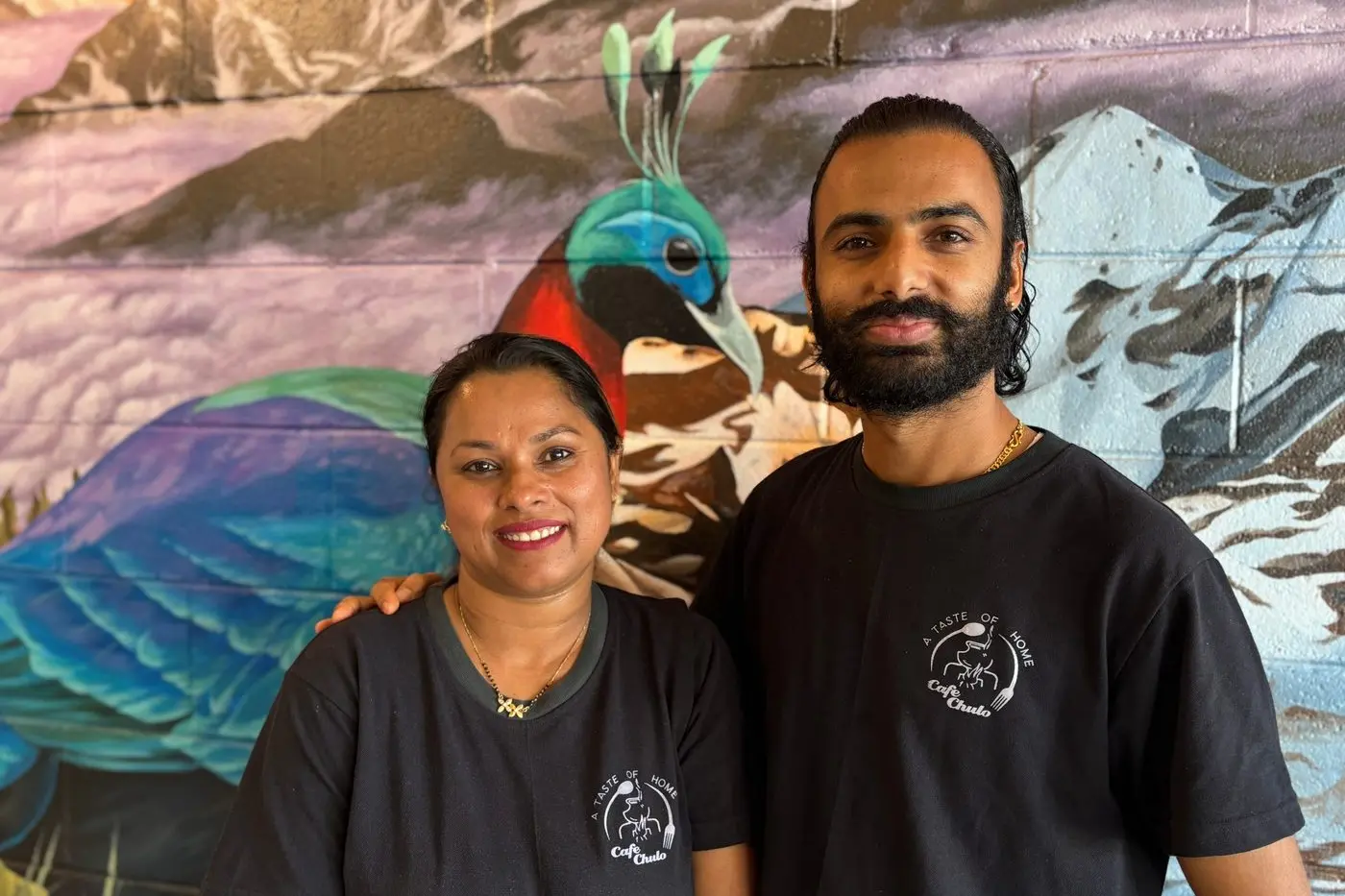 OPEN FOR BUSINESS: Proud owners of Caf\\u00E9 Chulo, Ram  and Puja, are excited to announce they are open for dinners on Friday and Saturday evenings. 