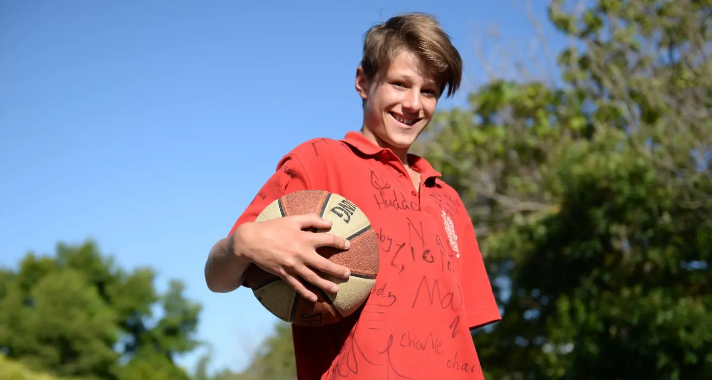 Athletic all–rounder leaping into year seven