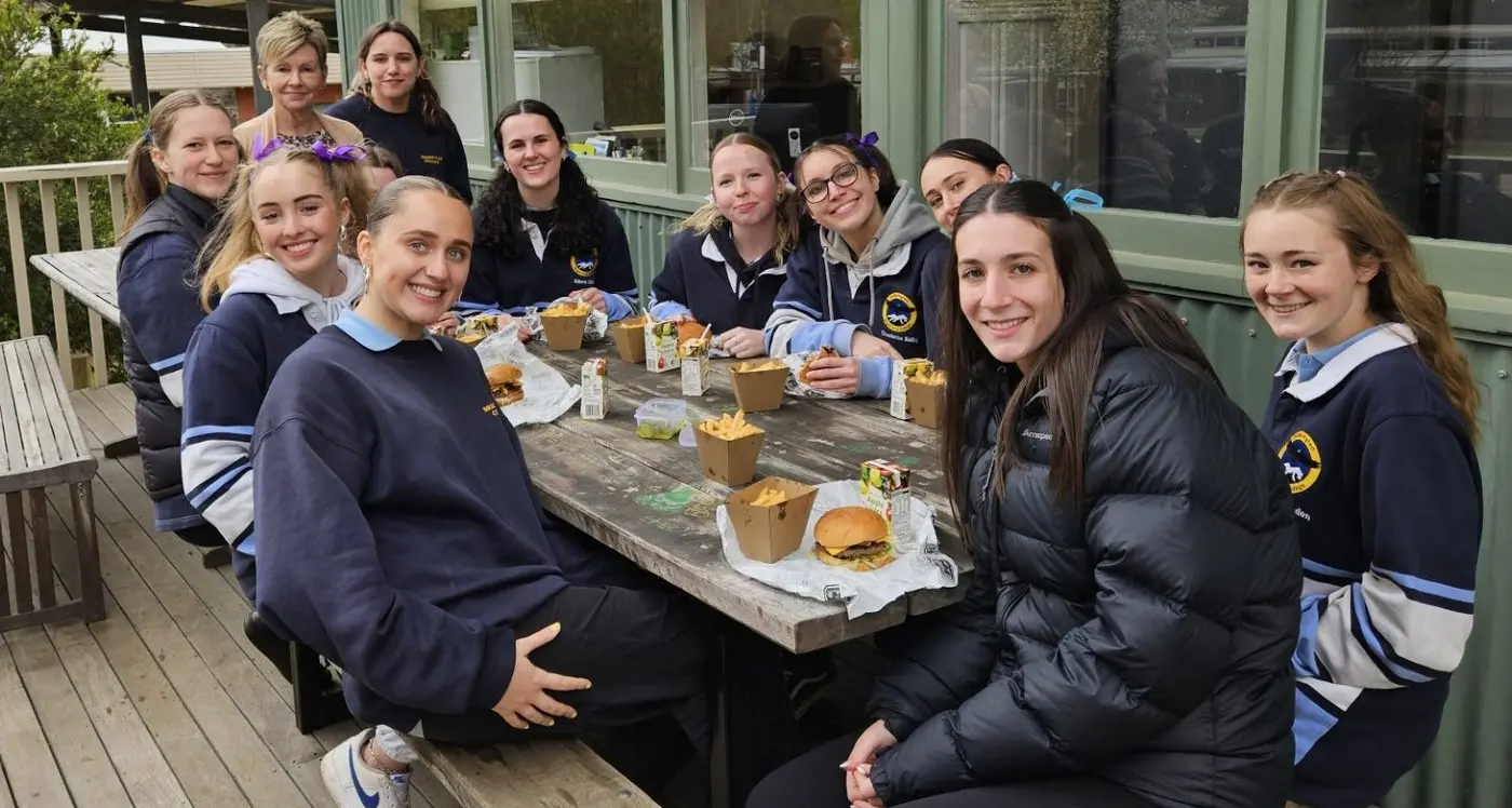 Burger shout by Bright Lions Club