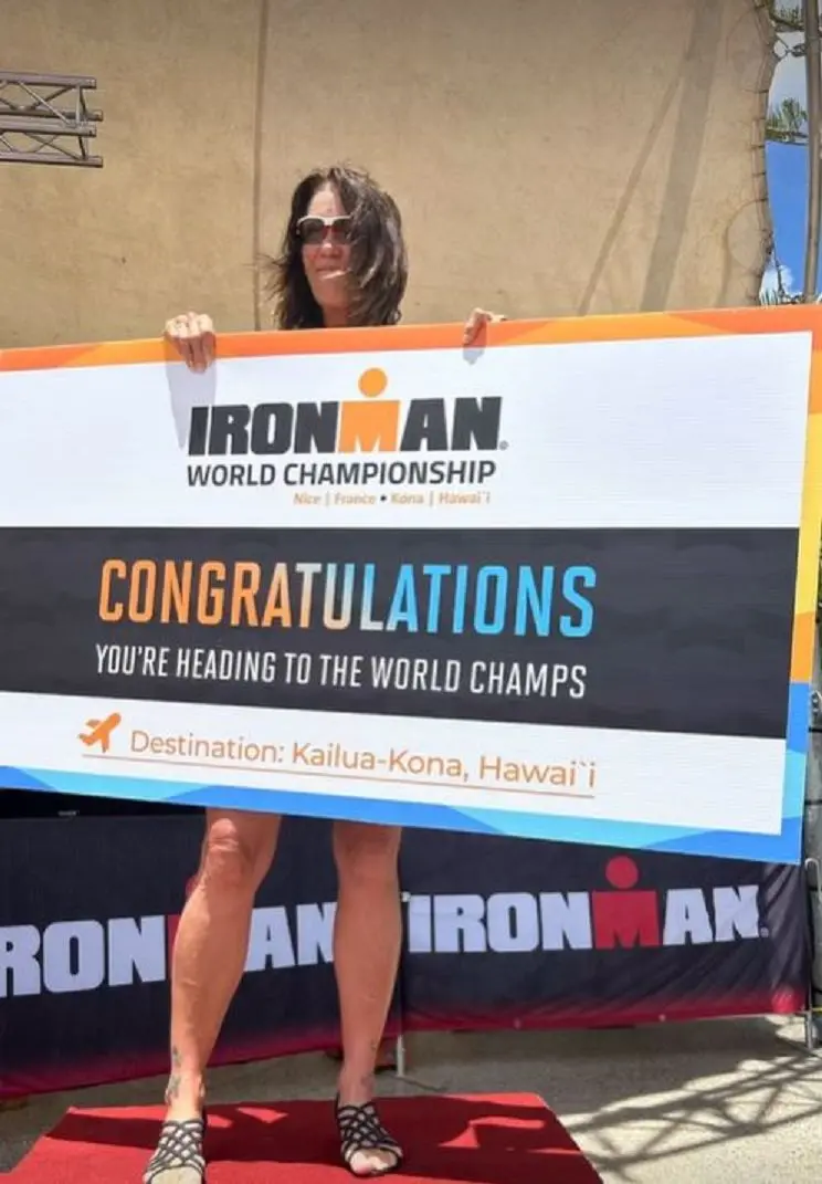 ALOHA ROSIE: Rosie Spicer is off to the Ironman World Championships after winnings the WA event. PHOTO: Facebook/IRONMAN in Western Australia