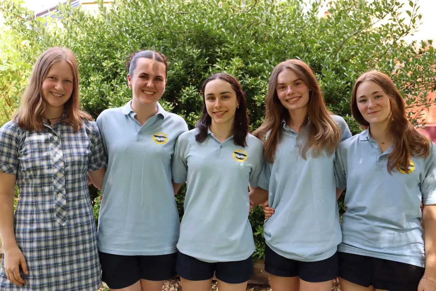WELL DONE: Bright P-12 College students who achieved an ATAR over 80 (from left) Kira Mack, Alison Ciolli, Saskia Heuperman, Darcy Yorston, Krista Brandon. Not pictured: Lily Spencer