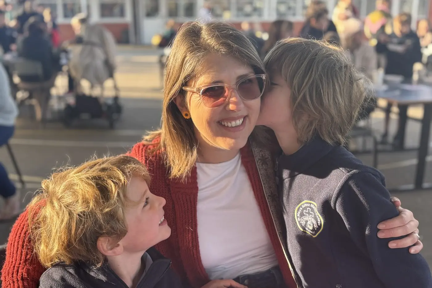 MOTHER\\'S DAY MEMORIES:  Max (left) and Lewis Matthews showed their appreciation for their mother, Sara, ahead of this year\\'s Mother\\'s Day. PHOTO: Jenny Zamperoni