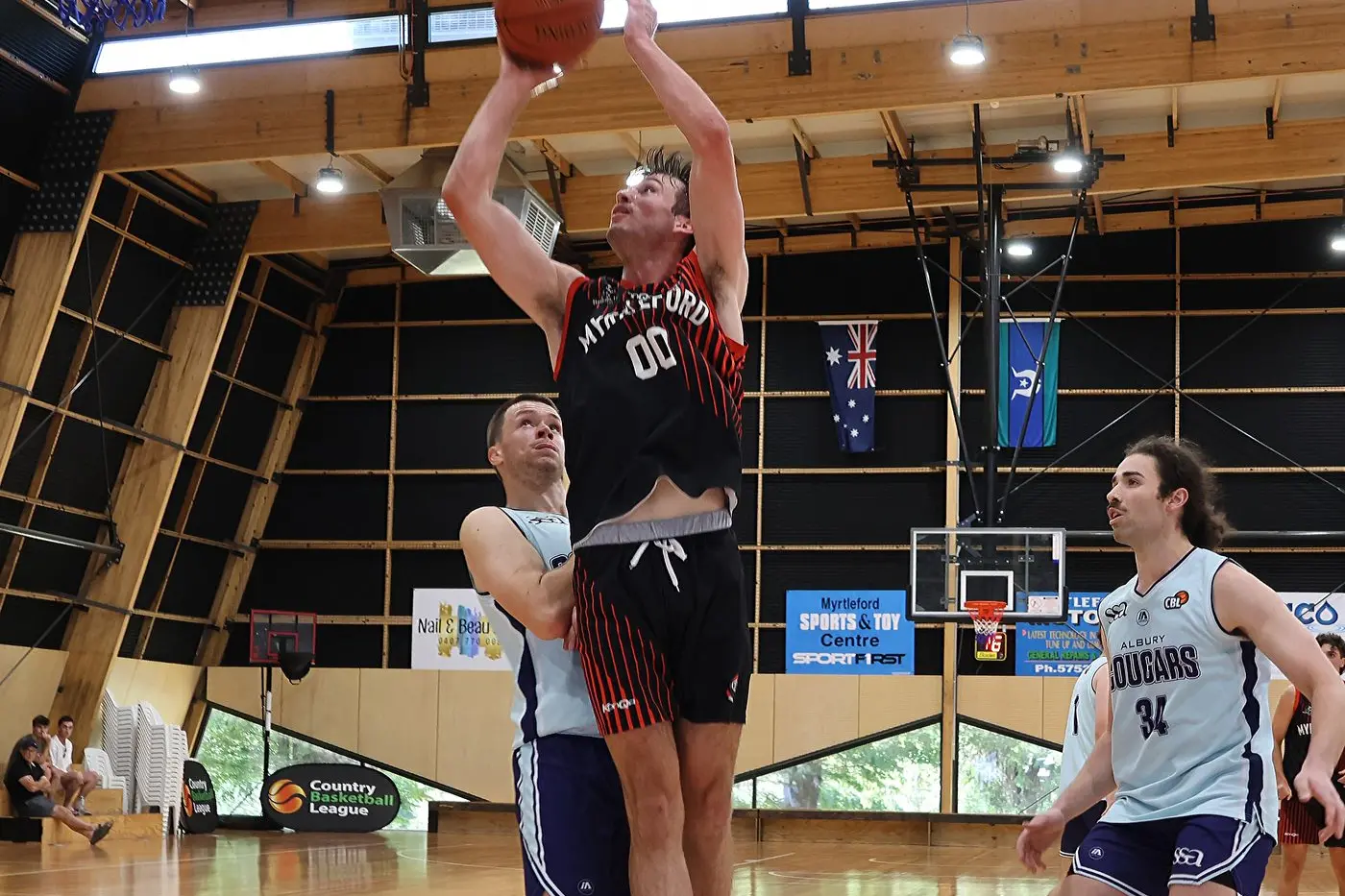 DOMINANT: Levi Young was on fire in the Saints\\' win over Mansfield on the weekend. PHOTOS: Janet Watt