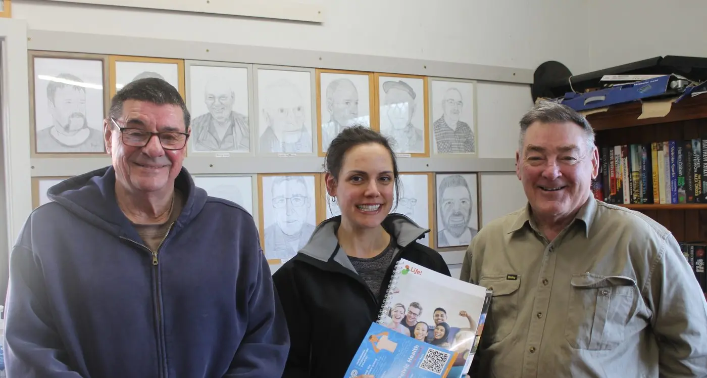 Myrtleford Men's Shed hosts lifestyle meetings for men's health