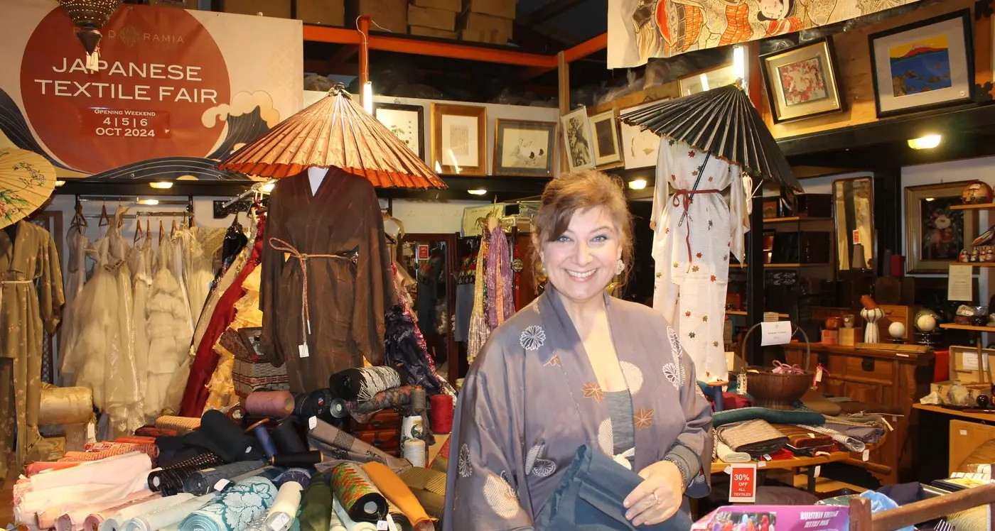 Japanese Textile Fair opened for Ocotober