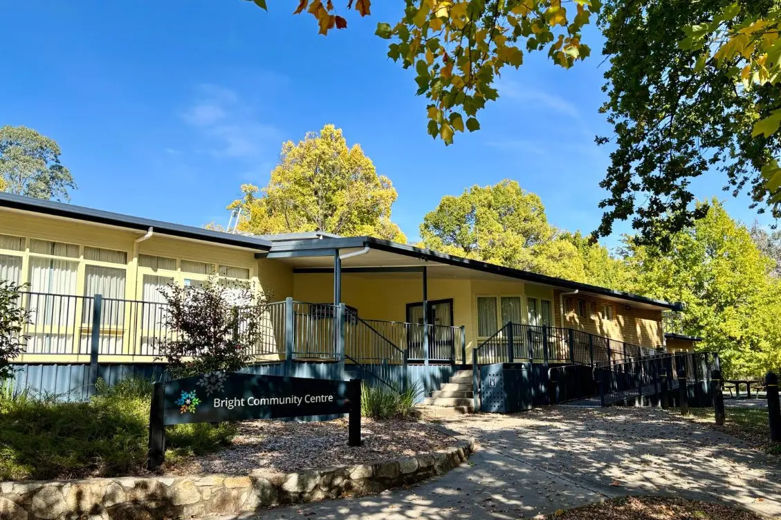 ENERGY BOOST: Bright Community Centre will will receive an energy backup system to create a resilient hub. PHOTO: Alpine Shire Council