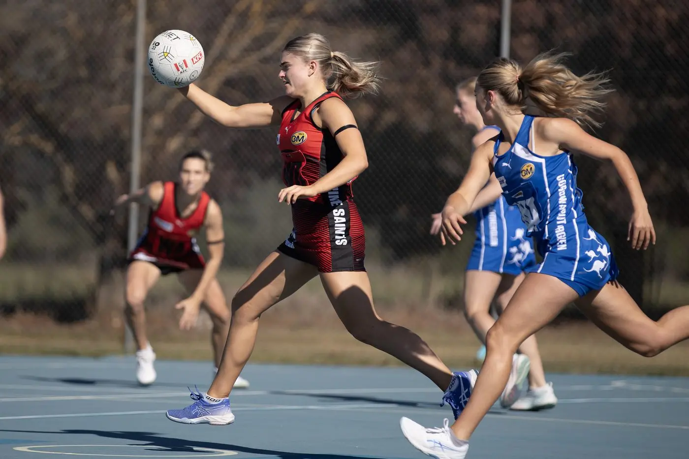 TALENTED: Jorja Reidy was outstanding in wing defence. PHOTOS: Melissa Beattie