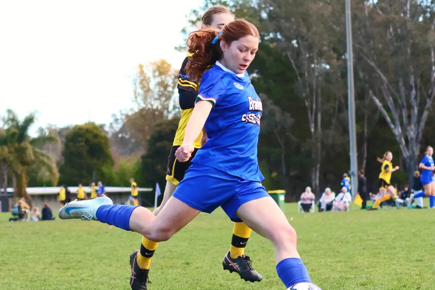 PLAYMAKER: A brilliant cross from Lily Notarianni allowed Maddy Sandow and Savoy to deny ladder leaders Hotspurs a clean sheet. PHOTOS: Janet Watt