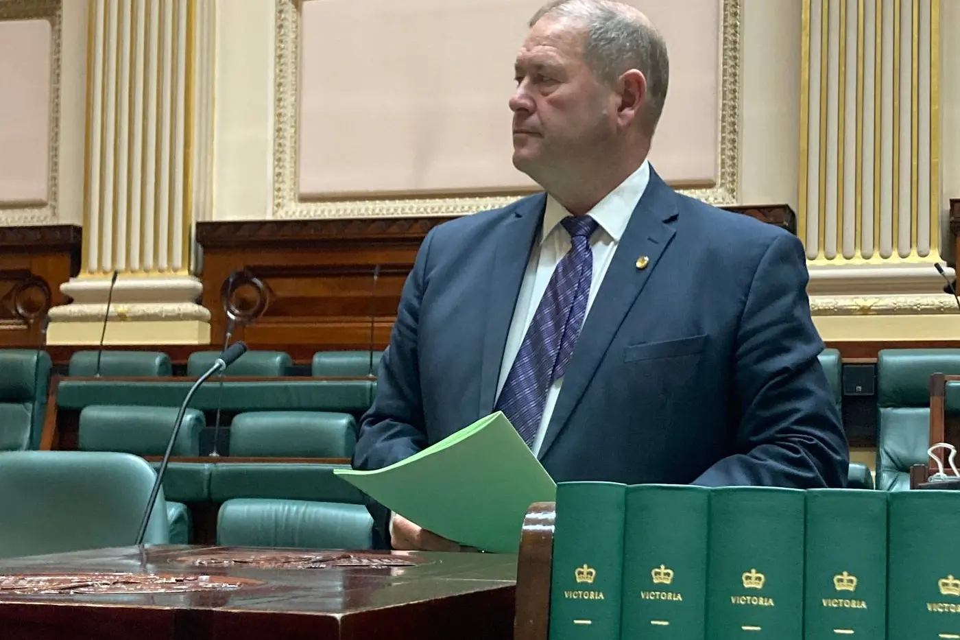 Nationals MP for Ovens Valley Tim McCurdy.