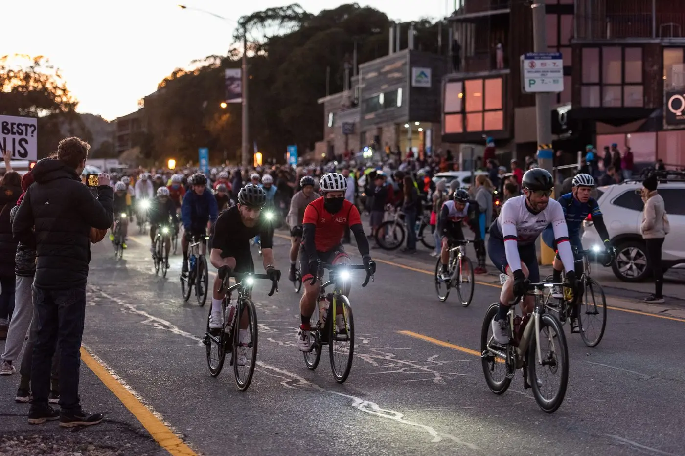 ALPINE RACE: More than 1800 cyclists took park in the Peaks Challenge over the weekend.