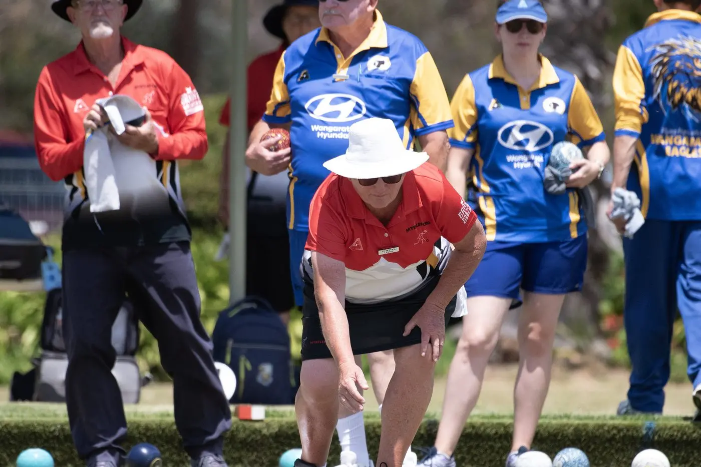 ROLLING WELL: Cheryl Lewis in action earlier in the year. PHOTO Melissa Beattie