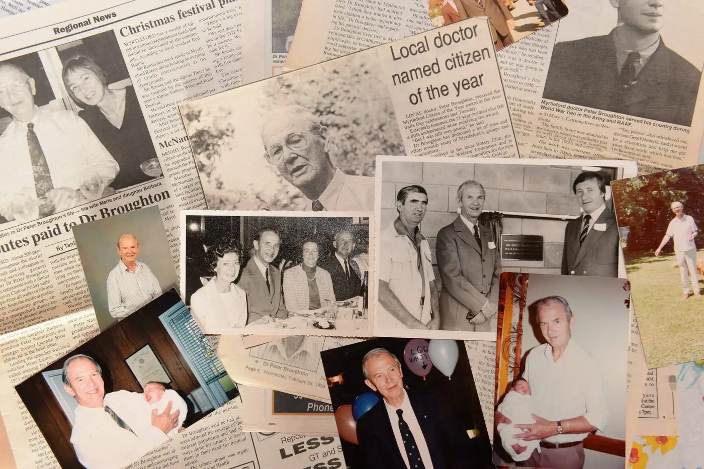 A GOOD DOCTOR: Dr Peter Broughton was a beloved town doctor and community member before his passing in 2005. PHOTO: Brodie Everist \\n