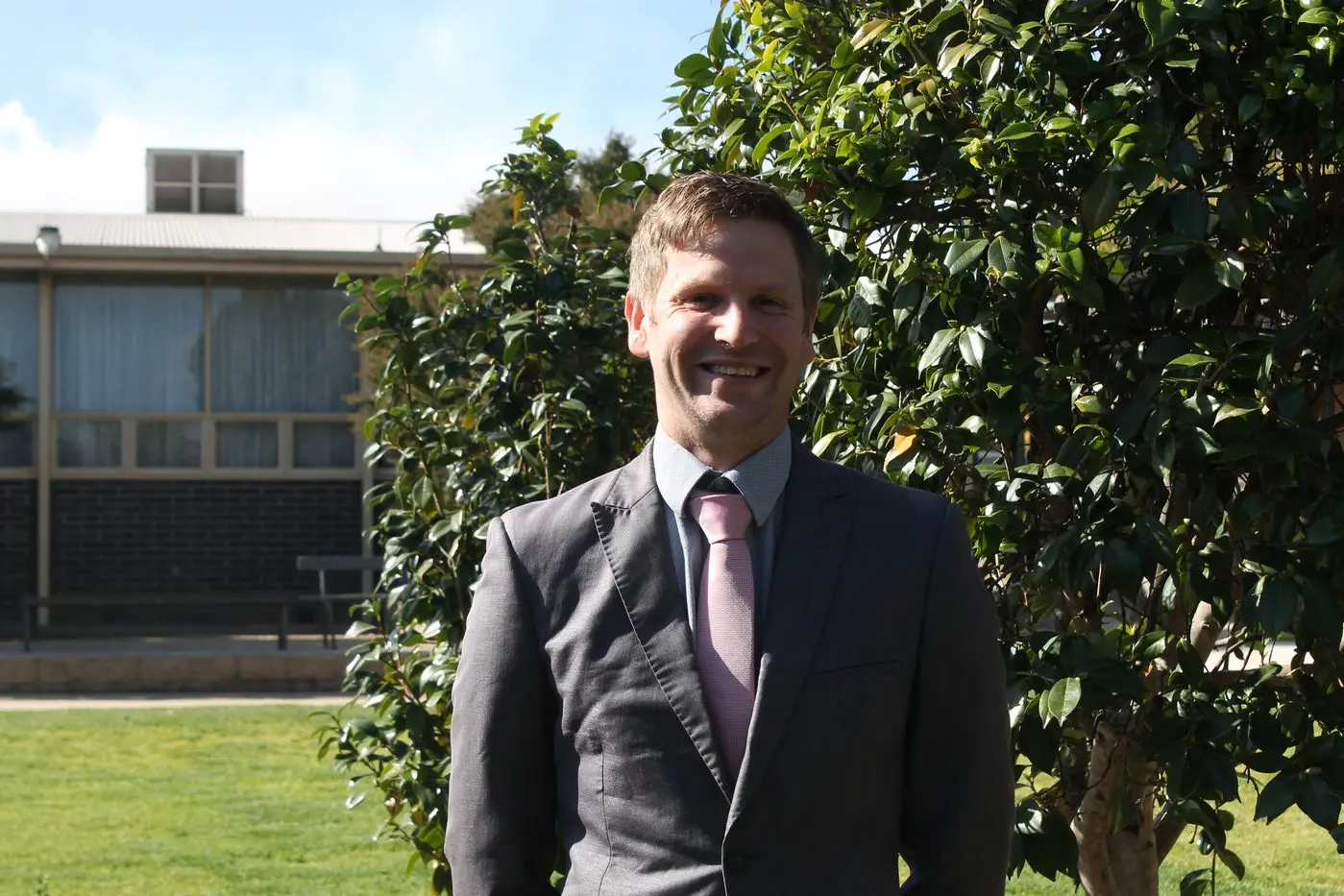 EXCITED BY NEW ROLE: Marian College\\'s new deputy principal of teaching and learning, Michael Webber, says he looks forward to finding the best approach to teaching as he starts his new job in Myrtleford. PHOTO: Phoebe Morgan
