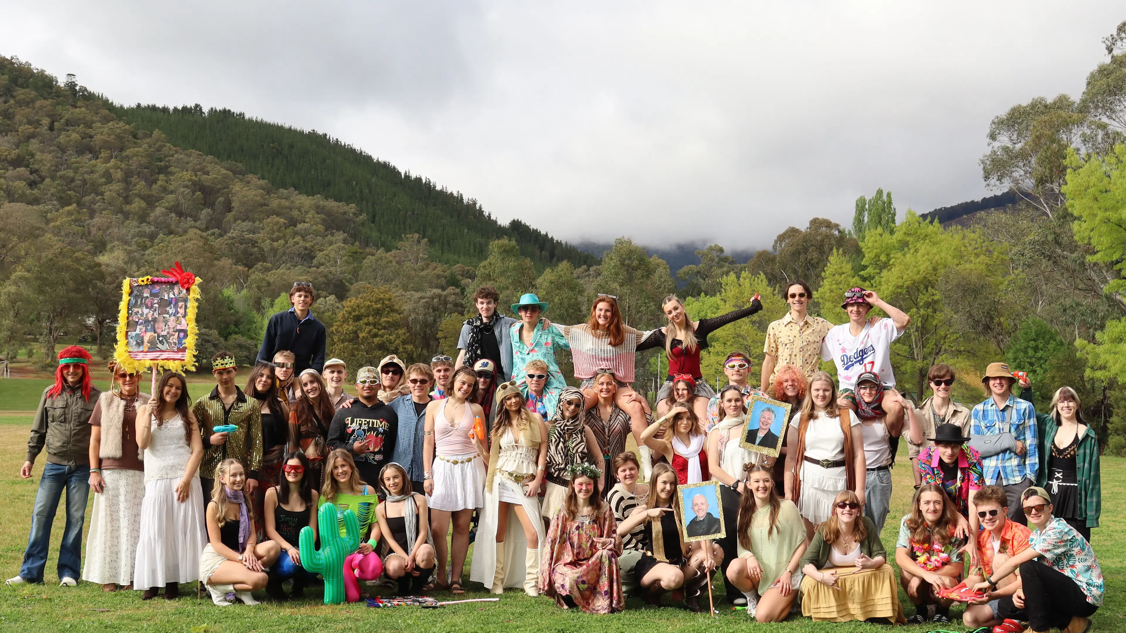 Bright P-12 College Year 12 students celebrated their final day at school