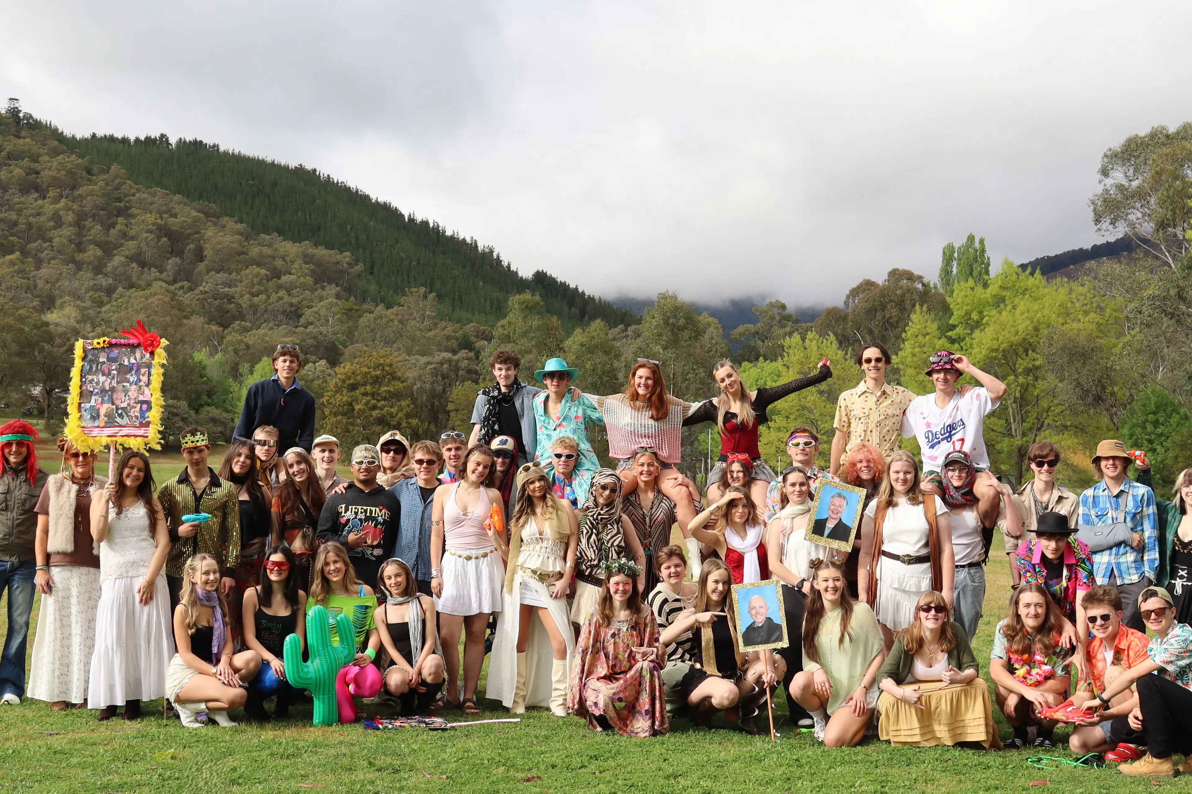 <p>SAYING GOODBYE: Bright P-12 College\\'s Year 12 students enjoyed their final day at the school last Thursday. </p>\\n