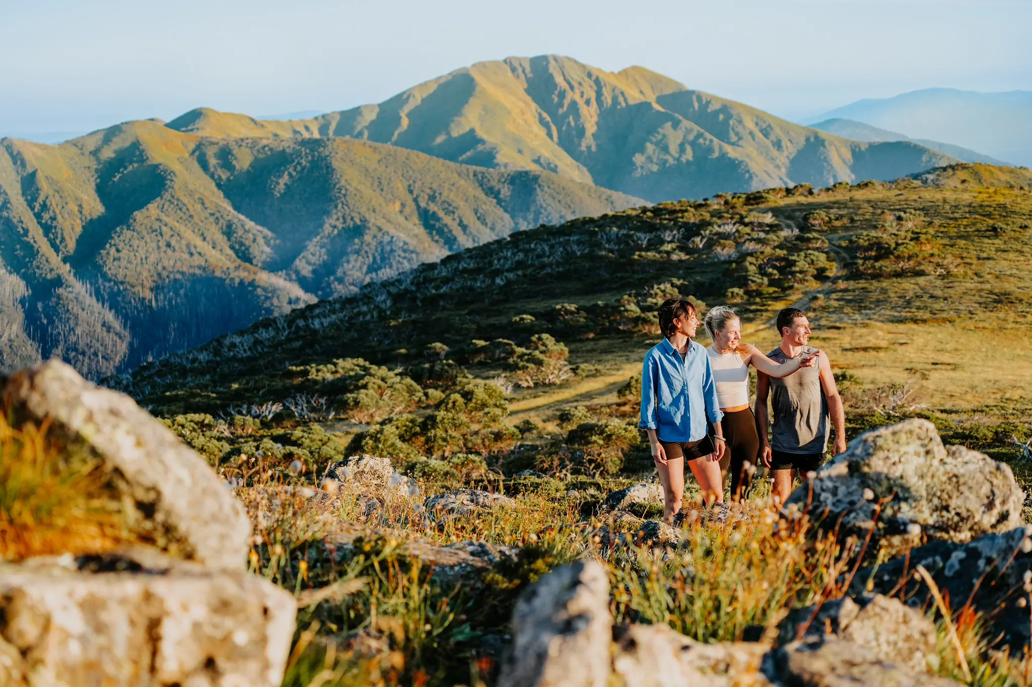 <p>GREAT OUTDOORS: Mt Hotham\\'s seasonal change from white to green is underway, and with it comes the opportunity to explore. PHOTO: Mt Hotham ARV</p>\\n