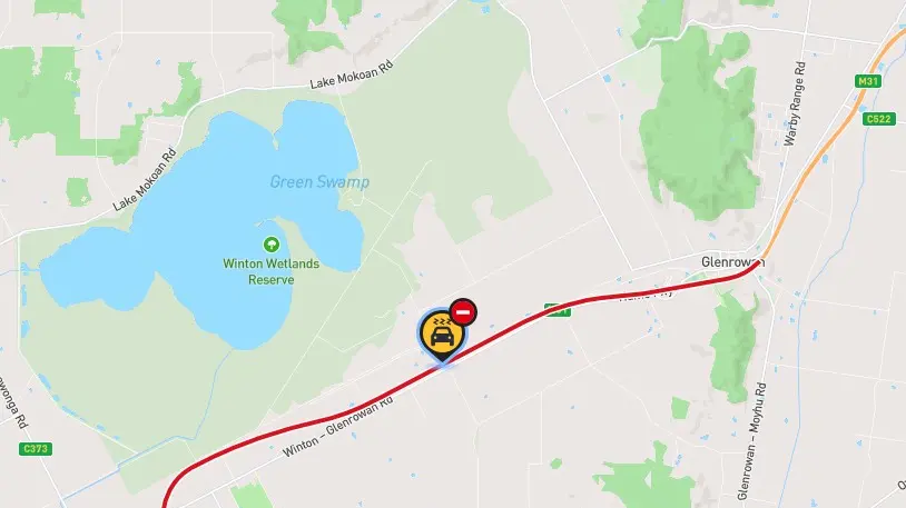 Cattle on freeway after truck rollover, man hospitalised