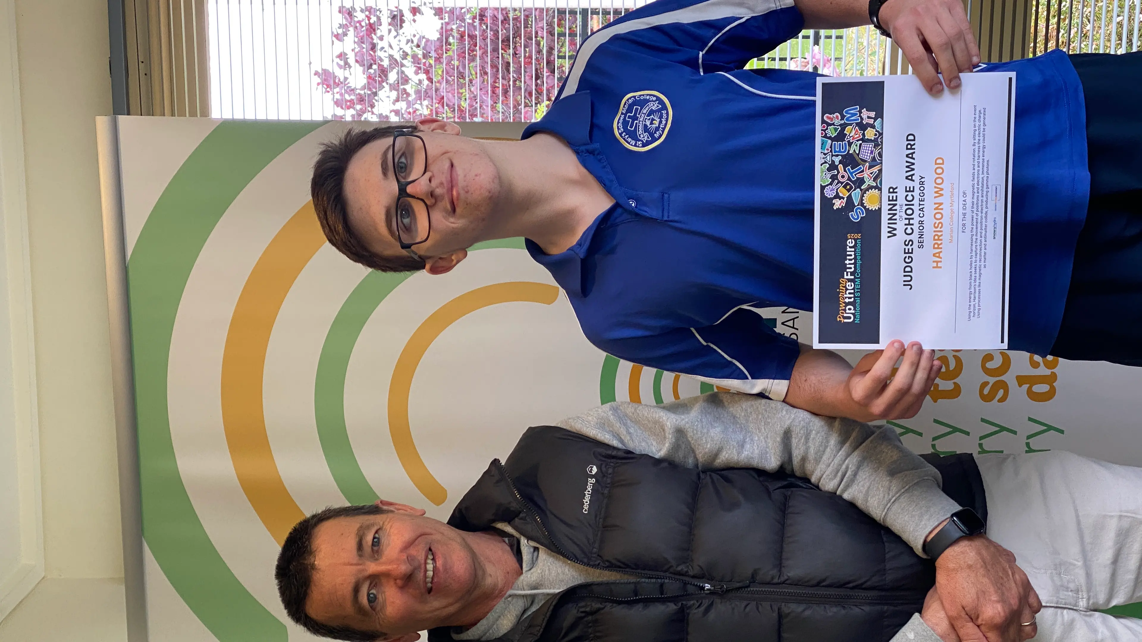 Powerful winning ideas from Marian College student Harrison Wood