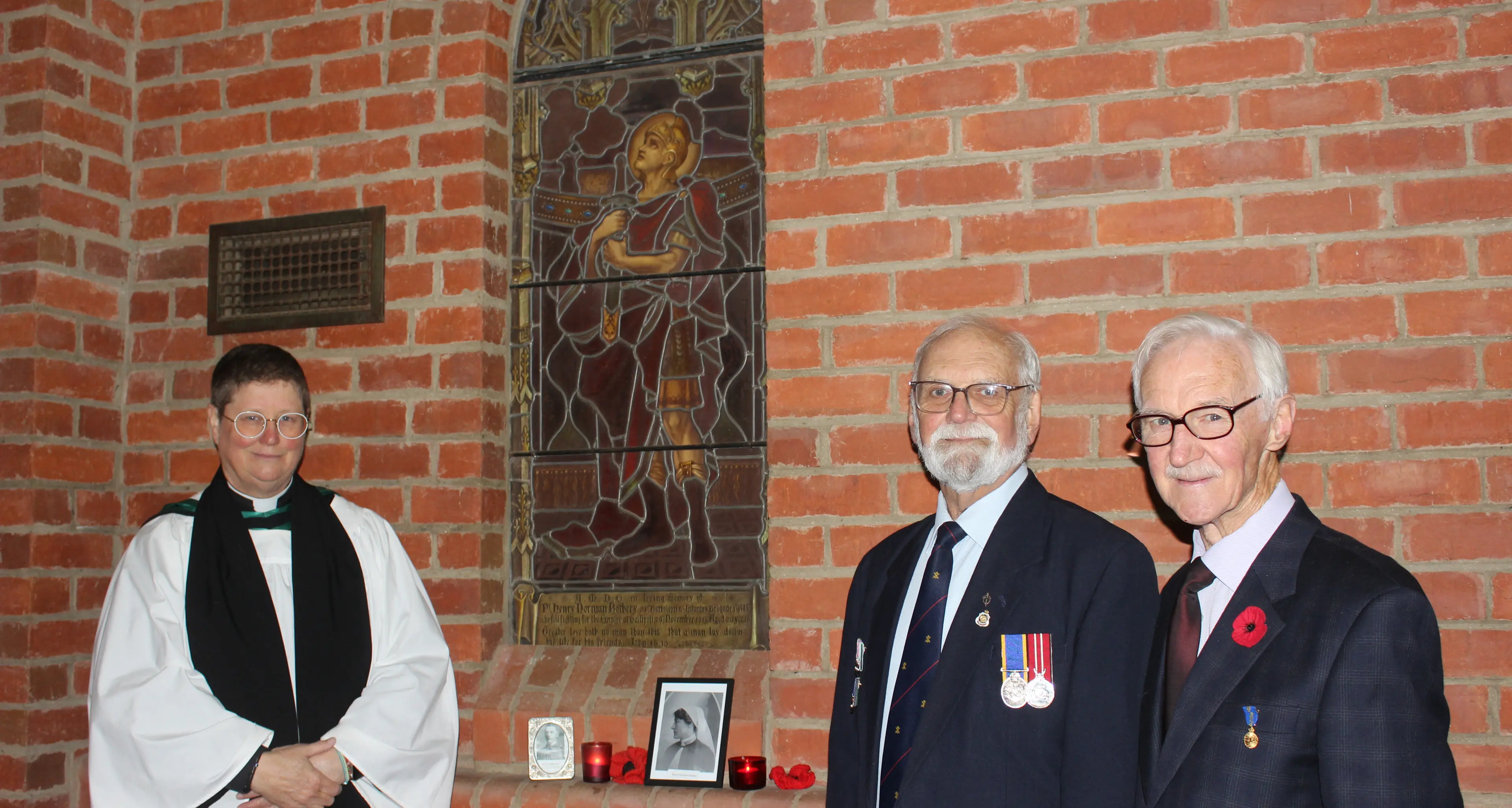 Remembering the fallen at St Paul’s Anglican Church
